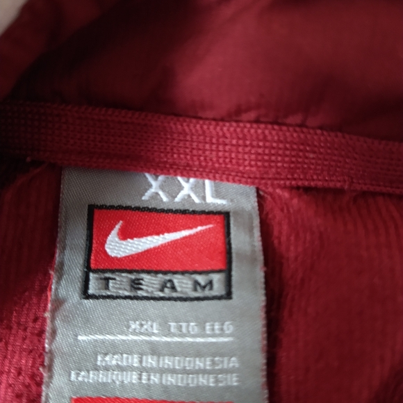 Nike Alabama Crimson Tide red jacket windbreaker - Picture 3 of 4